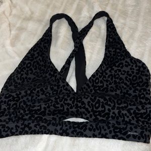 ECHT Leopard Print Sports Bra